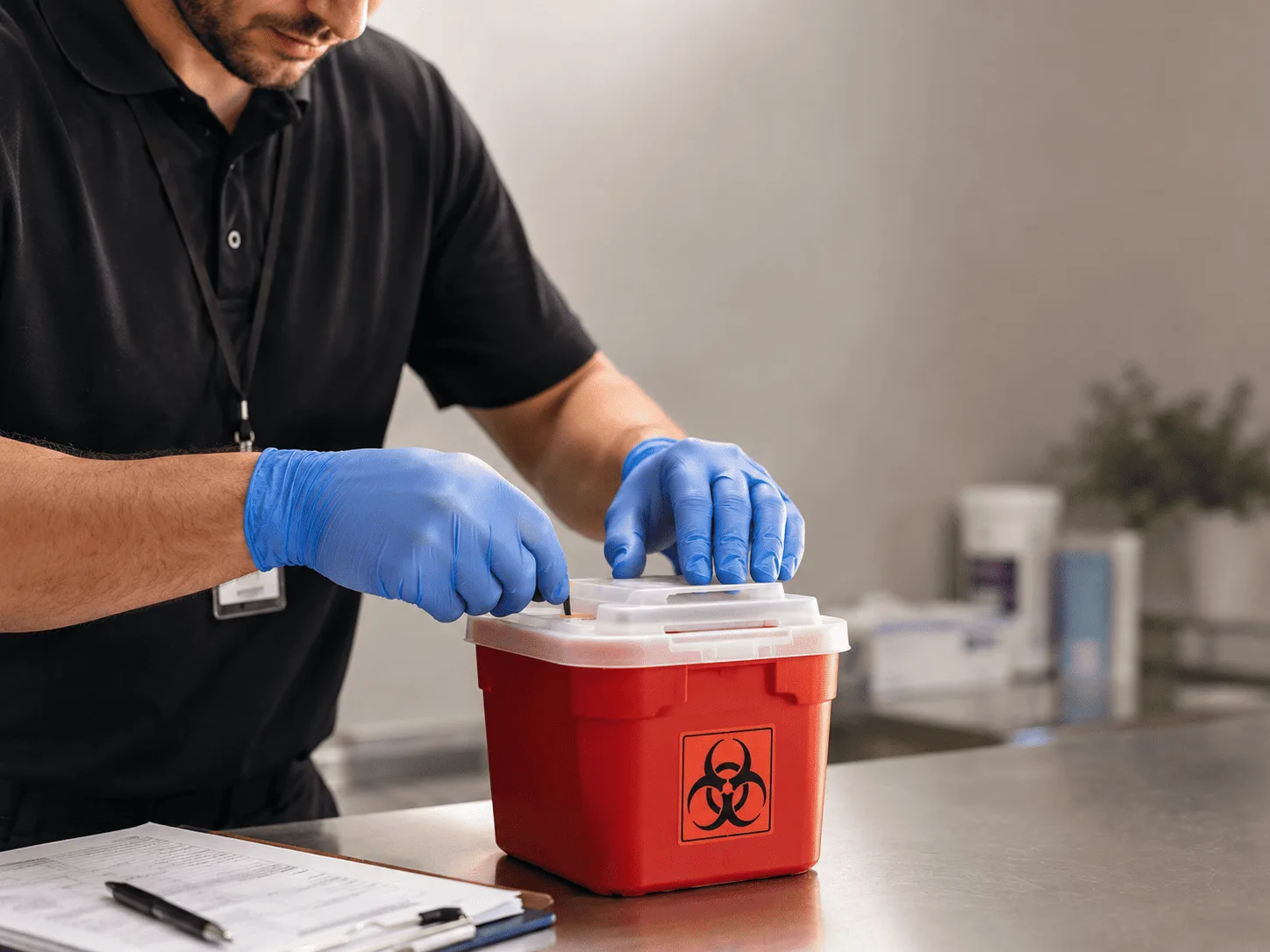 Why choose Sharps Waste Disposal in Claremont, MN